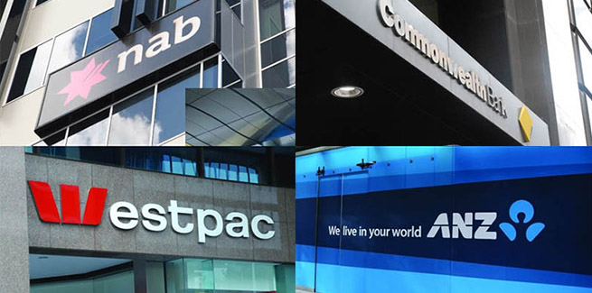 NAB CBA Westpac ANZ