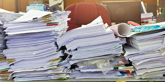 Pile of documents