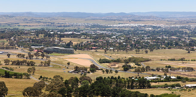 Regional town