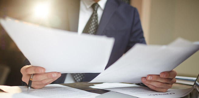 Reviewing documents